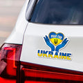 Pray For Ukraine Car Magnet