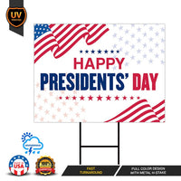 Happy Presidents’ Day Yard Sign