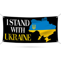 Support Ukraine Banner Sign