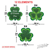 St. Patrick's Day Yard Sign Cutouts