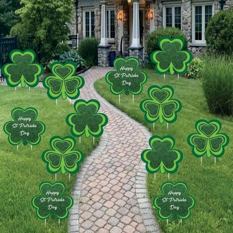 St. Patrick's Day Yard Sign Cutouts