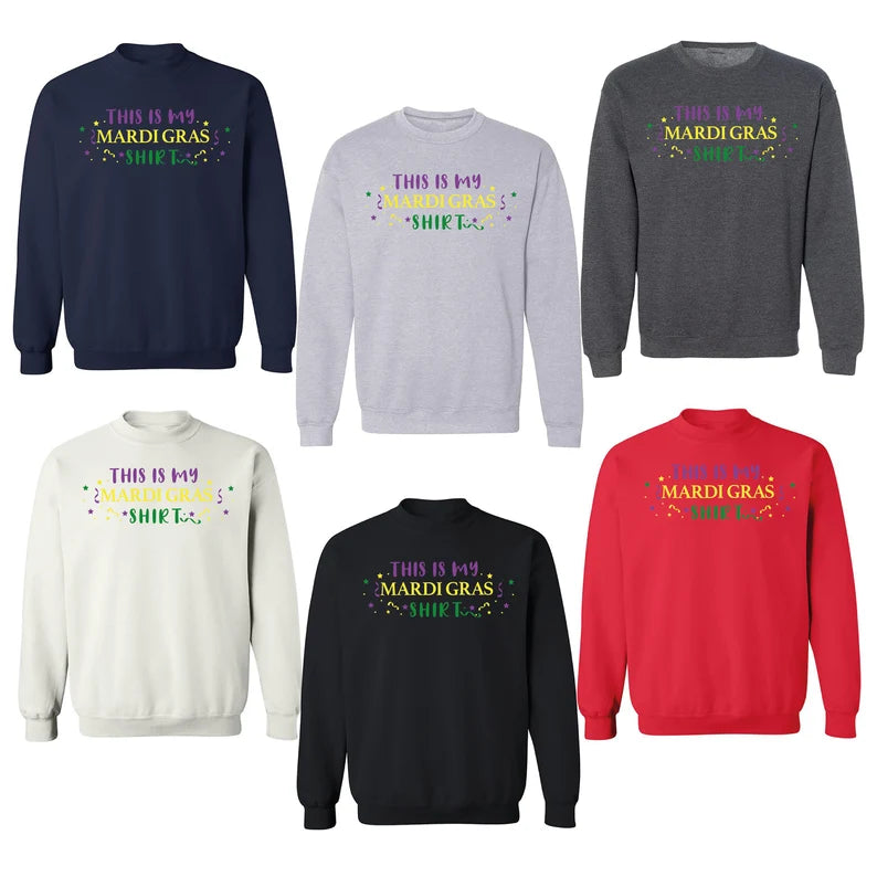 Mardi Gras Long Sleeve T-Shirt