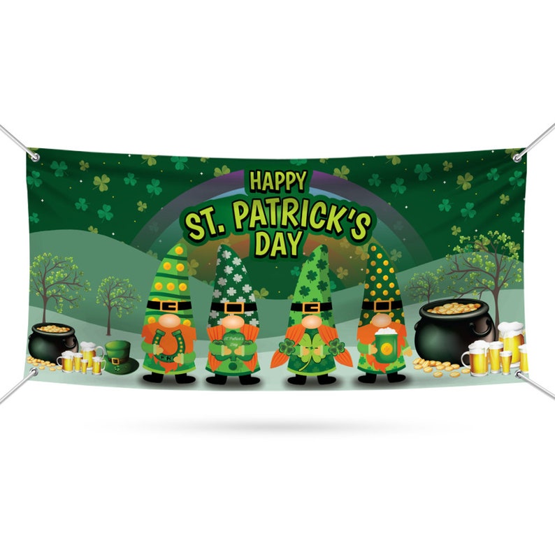 St. Patrick's Day Banner Sign