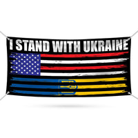 Support Ukraine Banner Sign