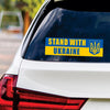 I Stand With Ukraine Sticker Vinyl Decal