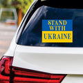 I Stand With Ukraine Sticker Vinyl Decal