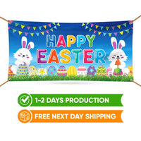 Happy Easter Day 2023 Banner Sign