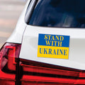 I Stand With Ukraine Car Magnet