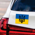 Stand With Ukraine Car Magnet
