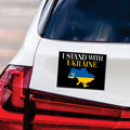 Stand With Ukraine Car Magnet