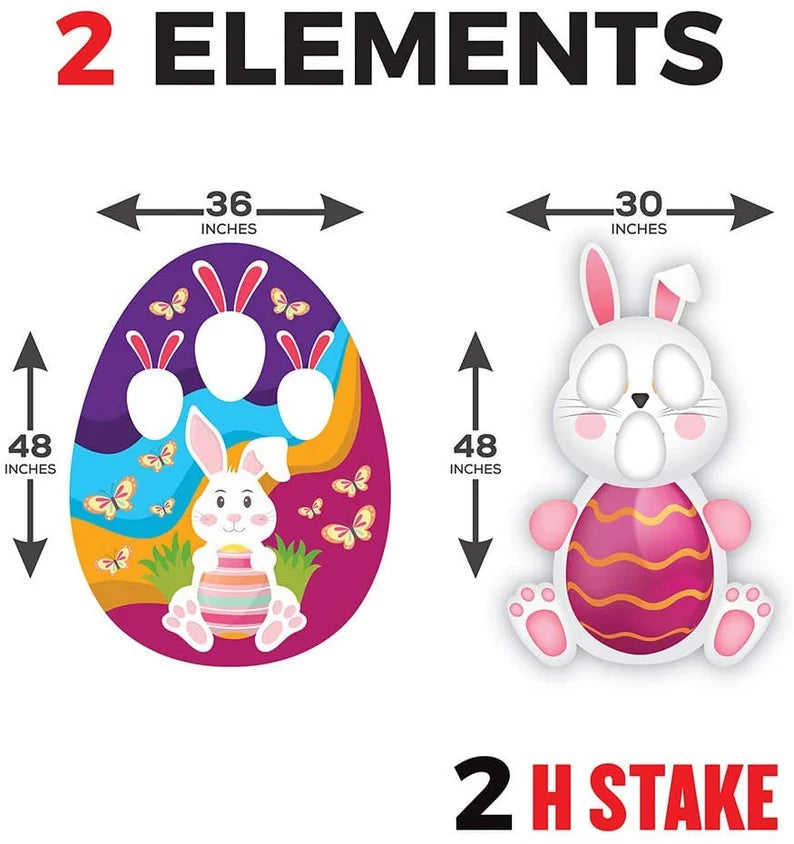 Easter Egg 2023 Yard Sign Decorations