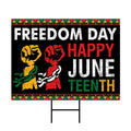 Juneteenth Day Yard Sign