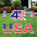 4th of July Yard Sign Cutouts