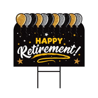 Happy Retirement 2023 Yard Sign