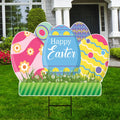 Happy Easter 2024 Yard Sign Cutout