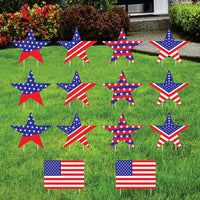 4th of July Yard Sign Cutouts