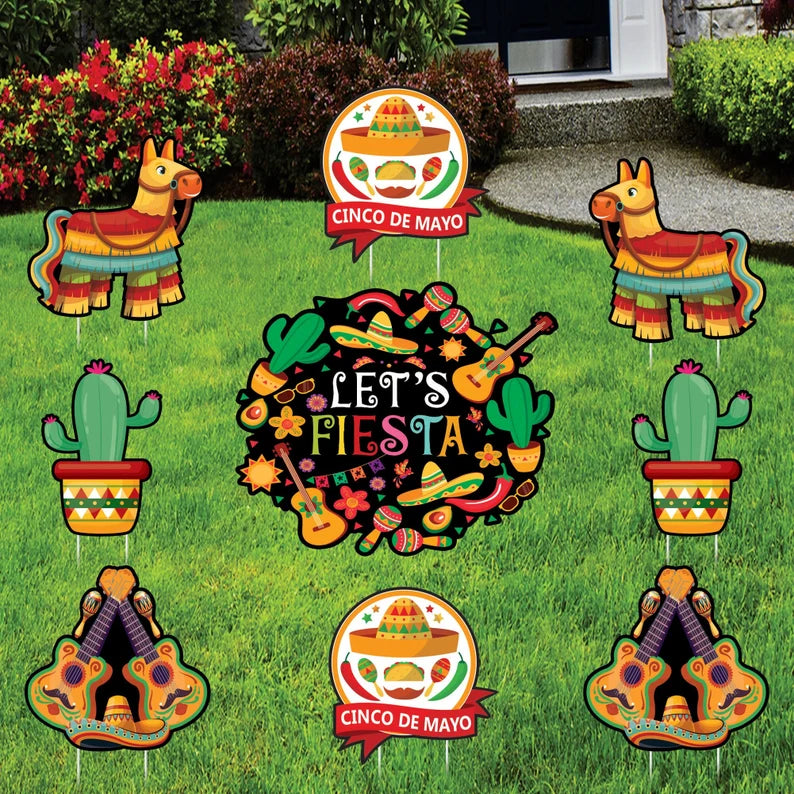 Cinco De Mayo Yard Sign Cutout
