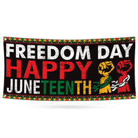 Juneteenth Banner Sign