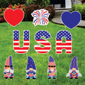 4th of July Yard Sign Cutouts