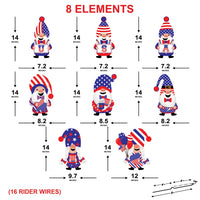 4th of July Yard Sign Cutouts