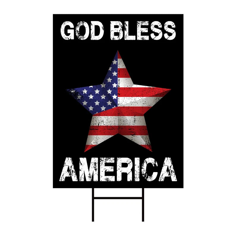 4th of July Yard Sign