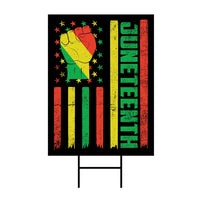 Juneteenth Day Yard Sign