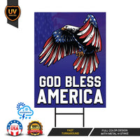 4th of July Yard Sign