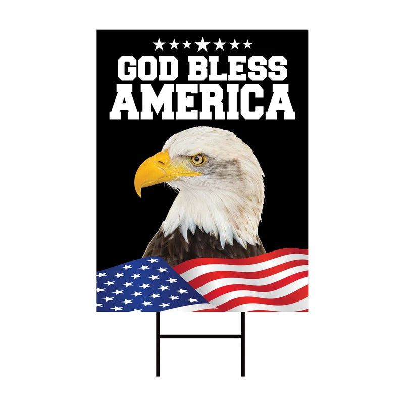 4th of July Yard Sign