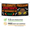 Juneteenth Banner Sign