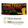 Juneteenth Banner Sign