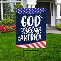 4th of July Yard Sign