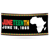 Juneteenth Banner Sign