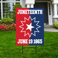Juneteenth Day Yard Sign