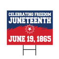 Juneteenth Day Yard Sign