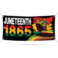 Juneteenth Banner Sign