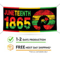 Juneteenth Banner Sign