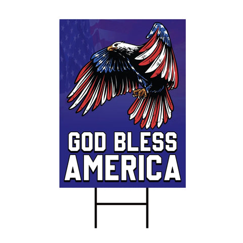4th of July Yard Sign