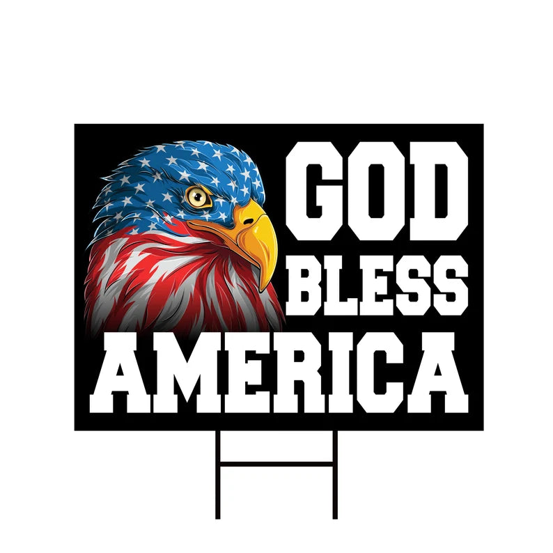 4th of July Yard Sign