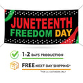 Juneteenth Banner Sign