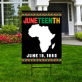 Juneteenth Day Yard Sign
