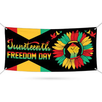 Juneteenth Banner Sign