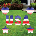 4th of July Yard Sign Cutouts