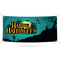 Happy Halloween Banner Sign