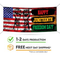 Juneteenth Banner Sign