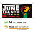 Juneteenth Banner Sign