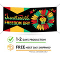 Juneteenth Banner Sign