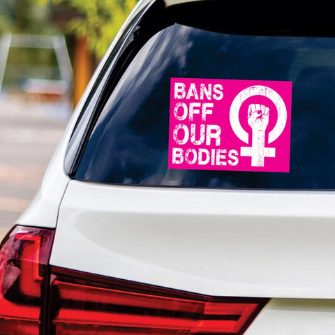 Bans Off Our Bodies Sticker Vinyl Decal