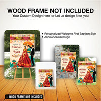 Custom Sangeet Foam Board Poster Sign