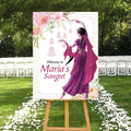 Custom Sangeet Foam Board Poster Sign