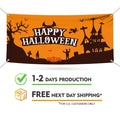 Happy Halloween Banner Sign